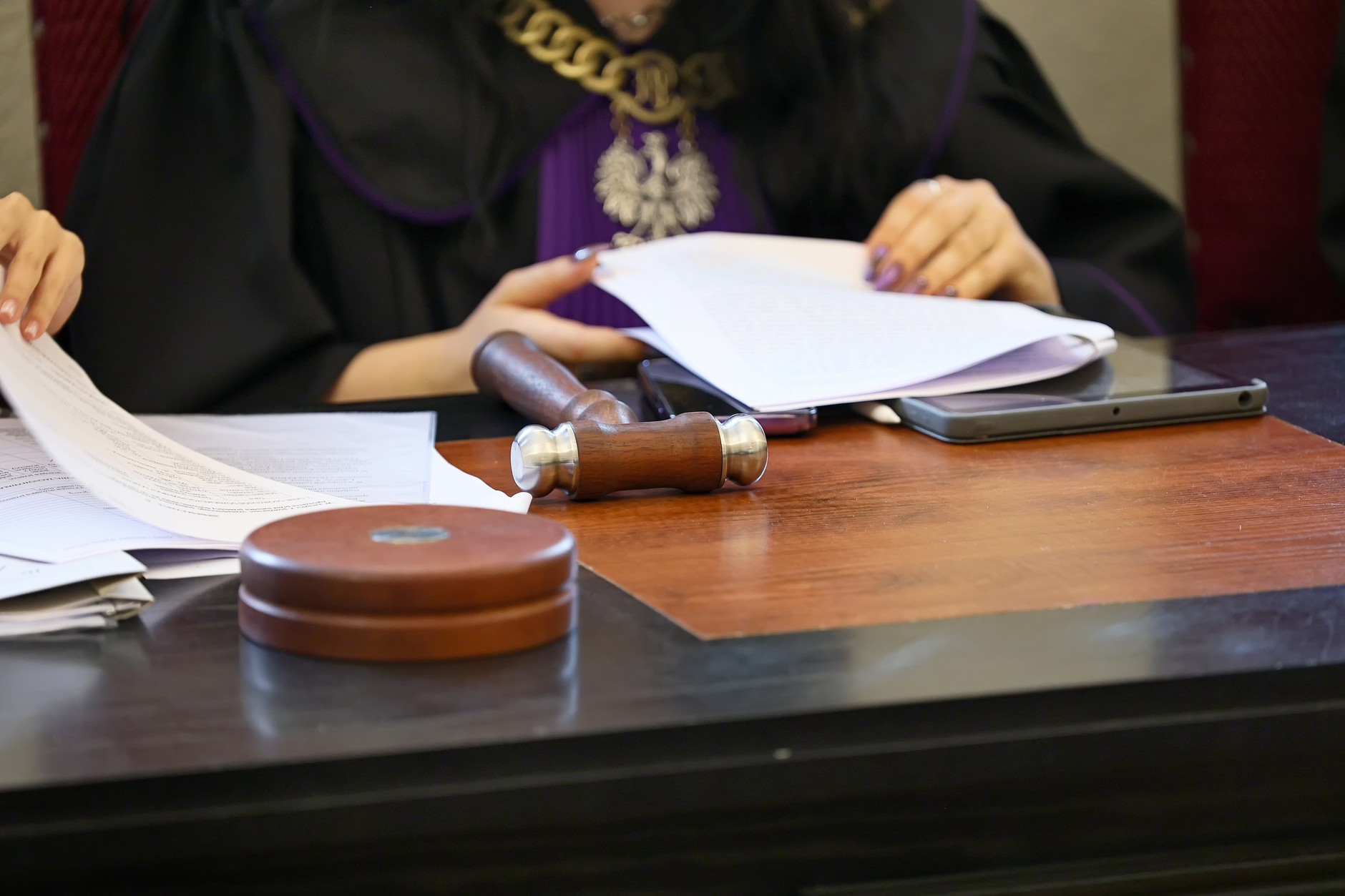Rozprawa sądowa — zdj. ilustracyjne