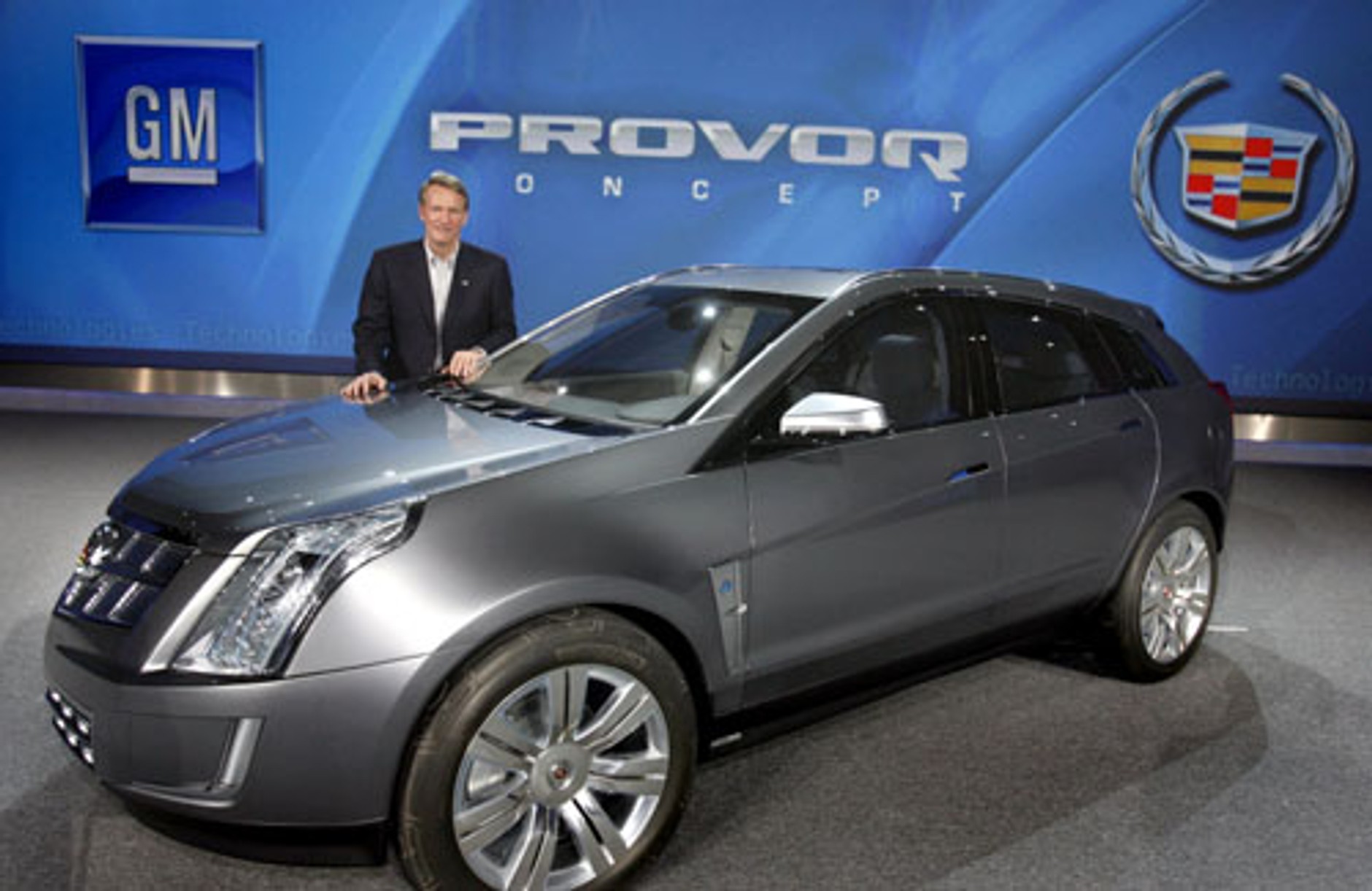 Auto na wodór - Cadillac Provoq