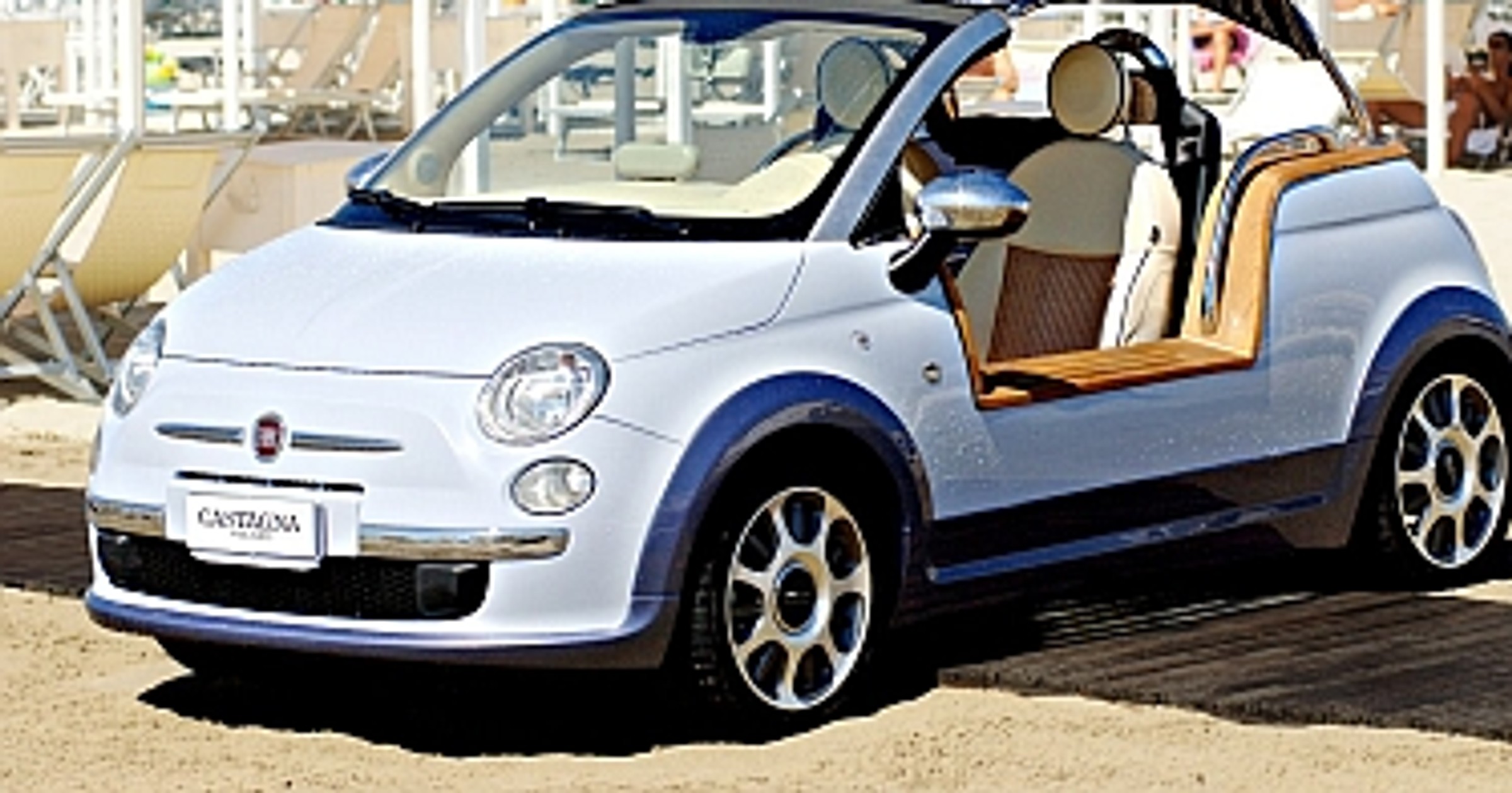 Fiat 500 Tender Two - pięćsetka idealna na plażę