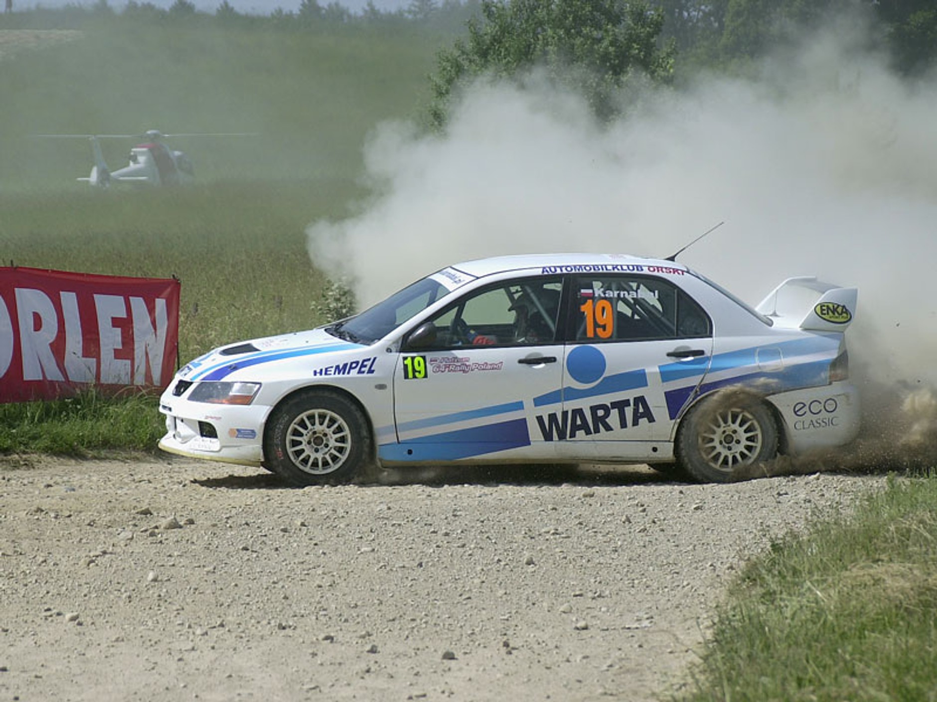 Rajd Polski 2007: wypadek Dudy, kurz i emocje (fotogaleria)