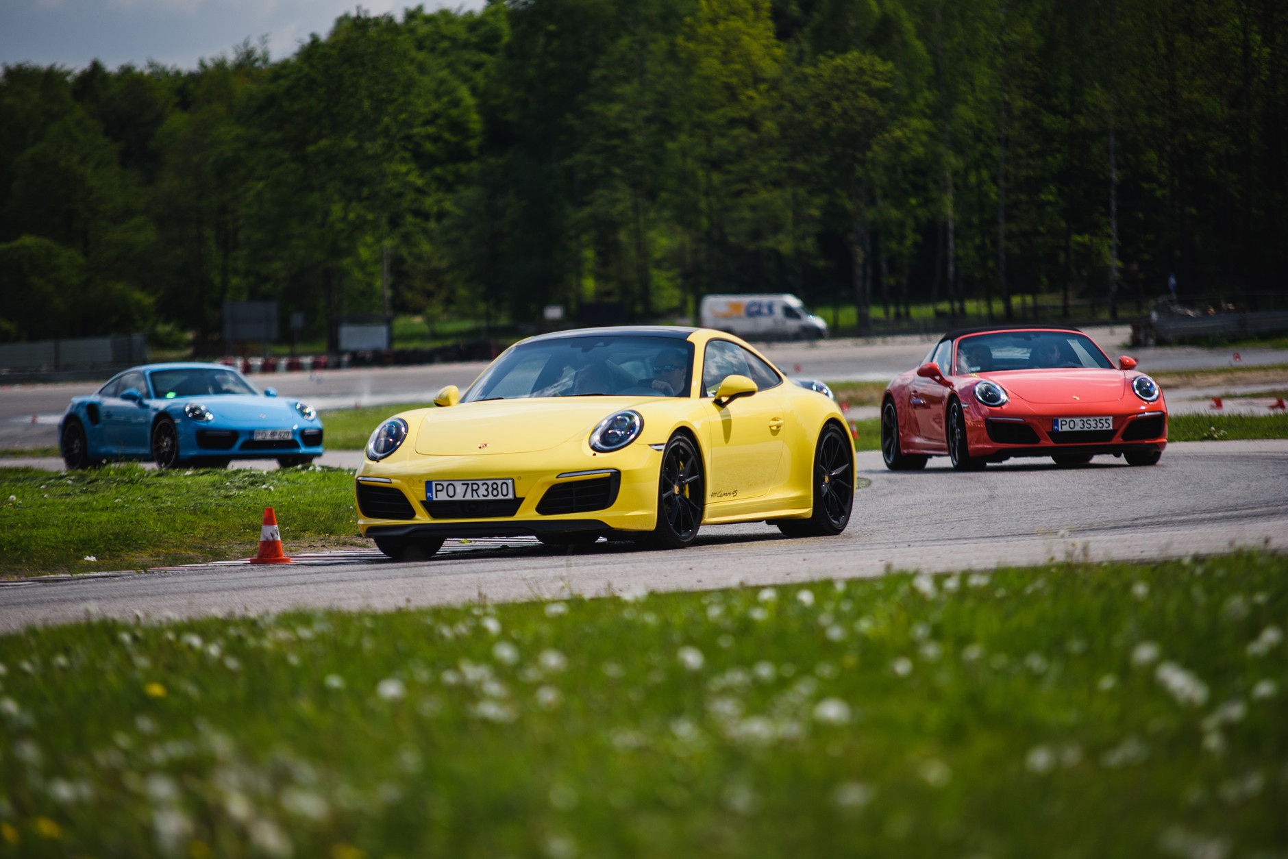 Porsche 911 testy na Torze Kielce