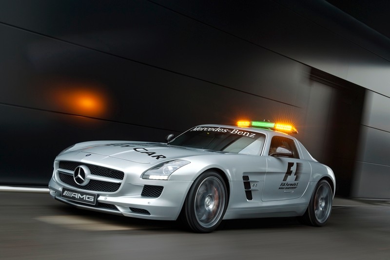 Mercedes SLS AMG to najszybszy safety car świata, ale znalazłem jeszcze kilka ciekawszych