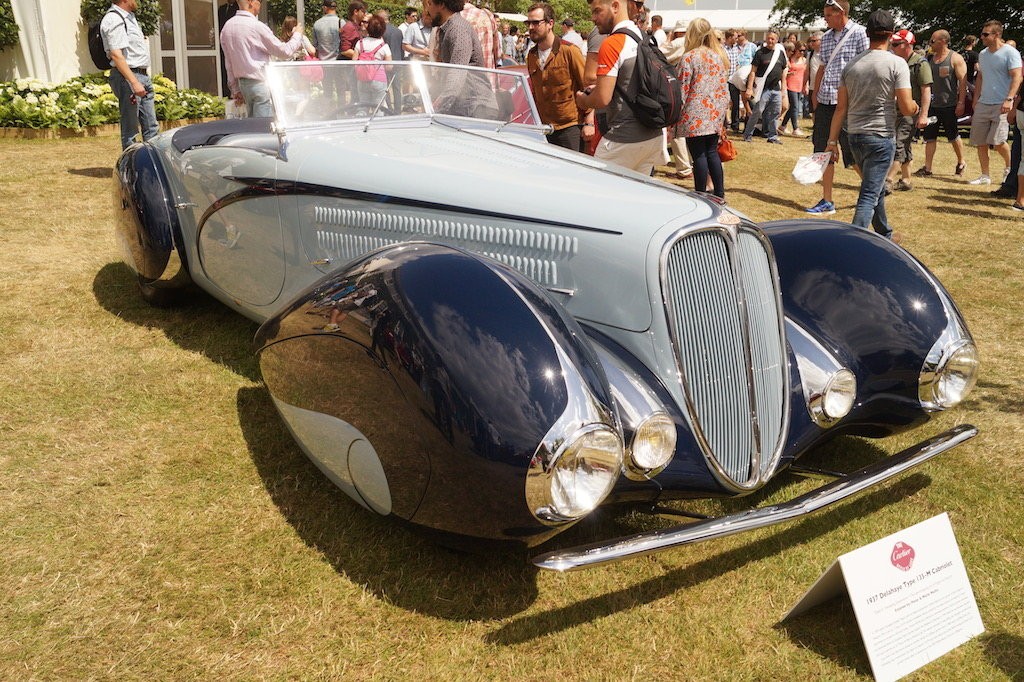 Delahaye Typ 135-M Cabriolet z 1937 r.