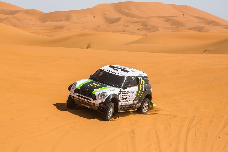 Hołowczyc prowadzi w rajdzie Oilibya du Maroc 2012