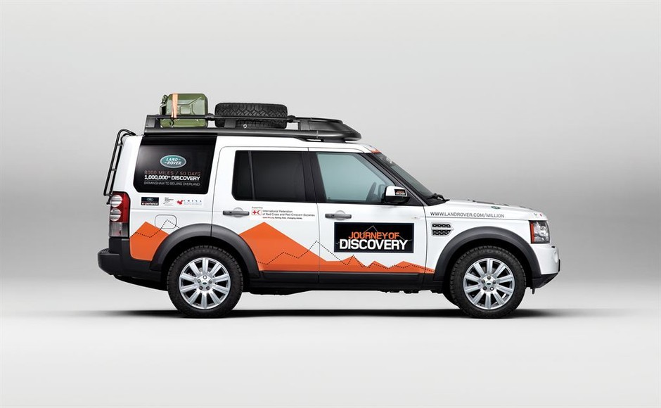 Wielka podróż Land Rovera Discovery