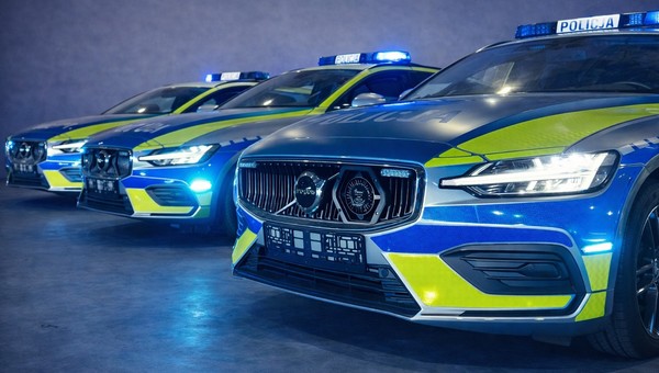 Policyjne Volvo V60