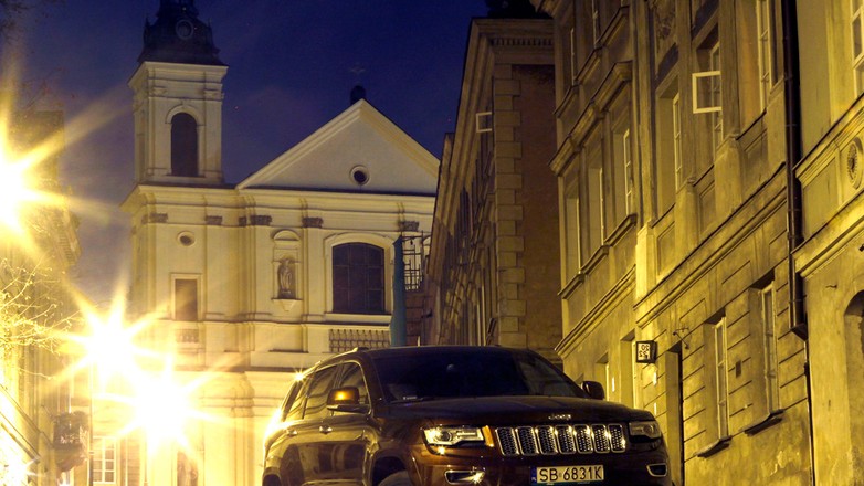 Grand Cherokee w terenie