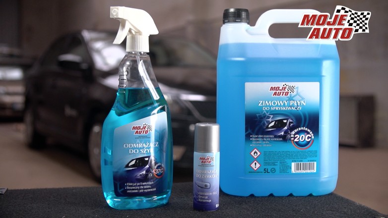 Zimowe kosmetyki do auta