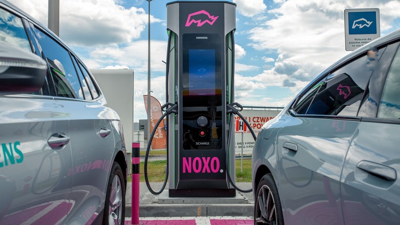 Stacja ultraszybkiego ładowania Siemensa