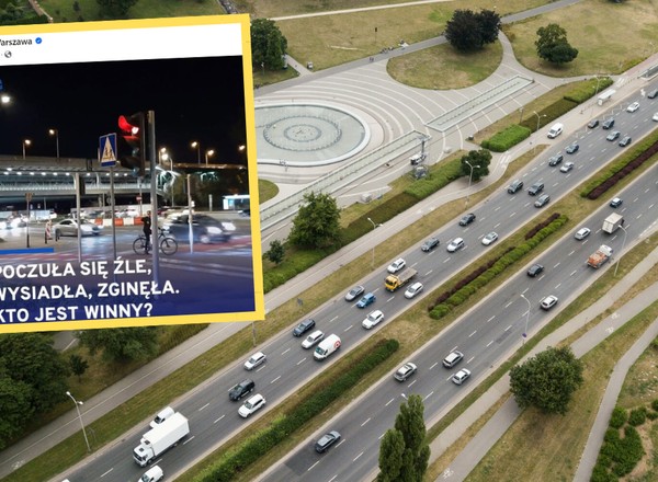 Wysiadła z samochodu na Wisłostradzie prosto pod koła innego. "Jej ciało zostało odrzucone na 92 metry"