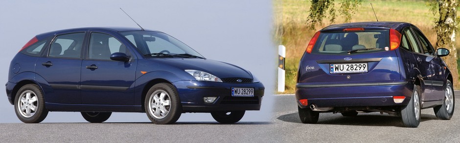 Oferowano cztery wersje nadwoziowe Focusa I: 3- lub 5-drzwiowego hatchbacka, sedana oraz kombi.