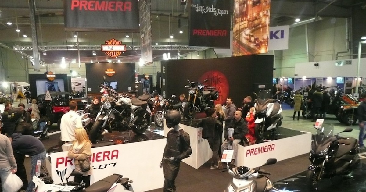 Wystawa motocykli w Warszawie