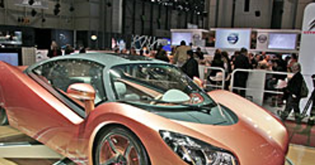 Genewa 2009: Rinspeed iChange – elektryczny bolid dla trzech osób