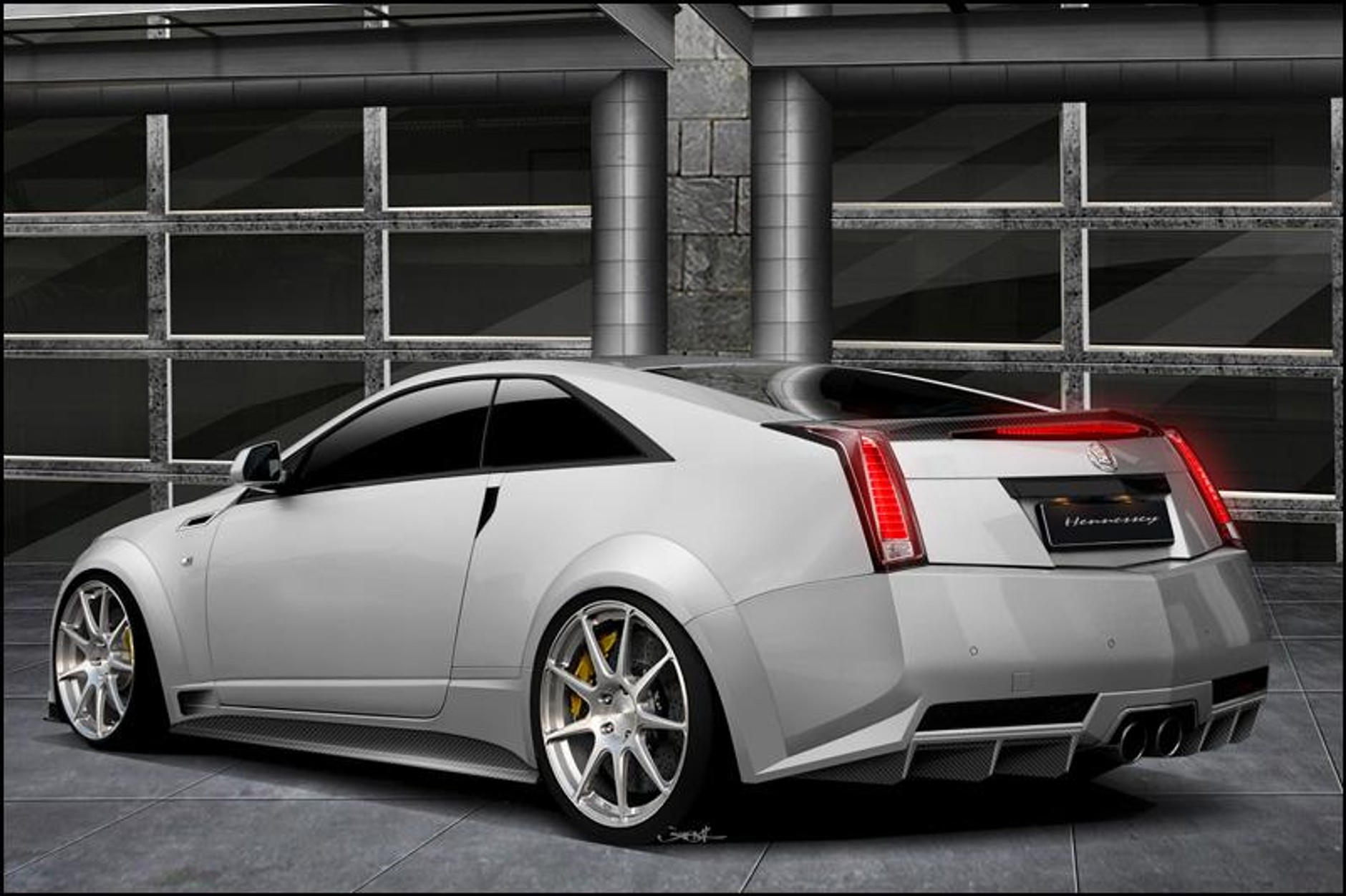 Cadillac CTS-V Coupe Hennessey jest mocniejszy niż Bugatti Veyron