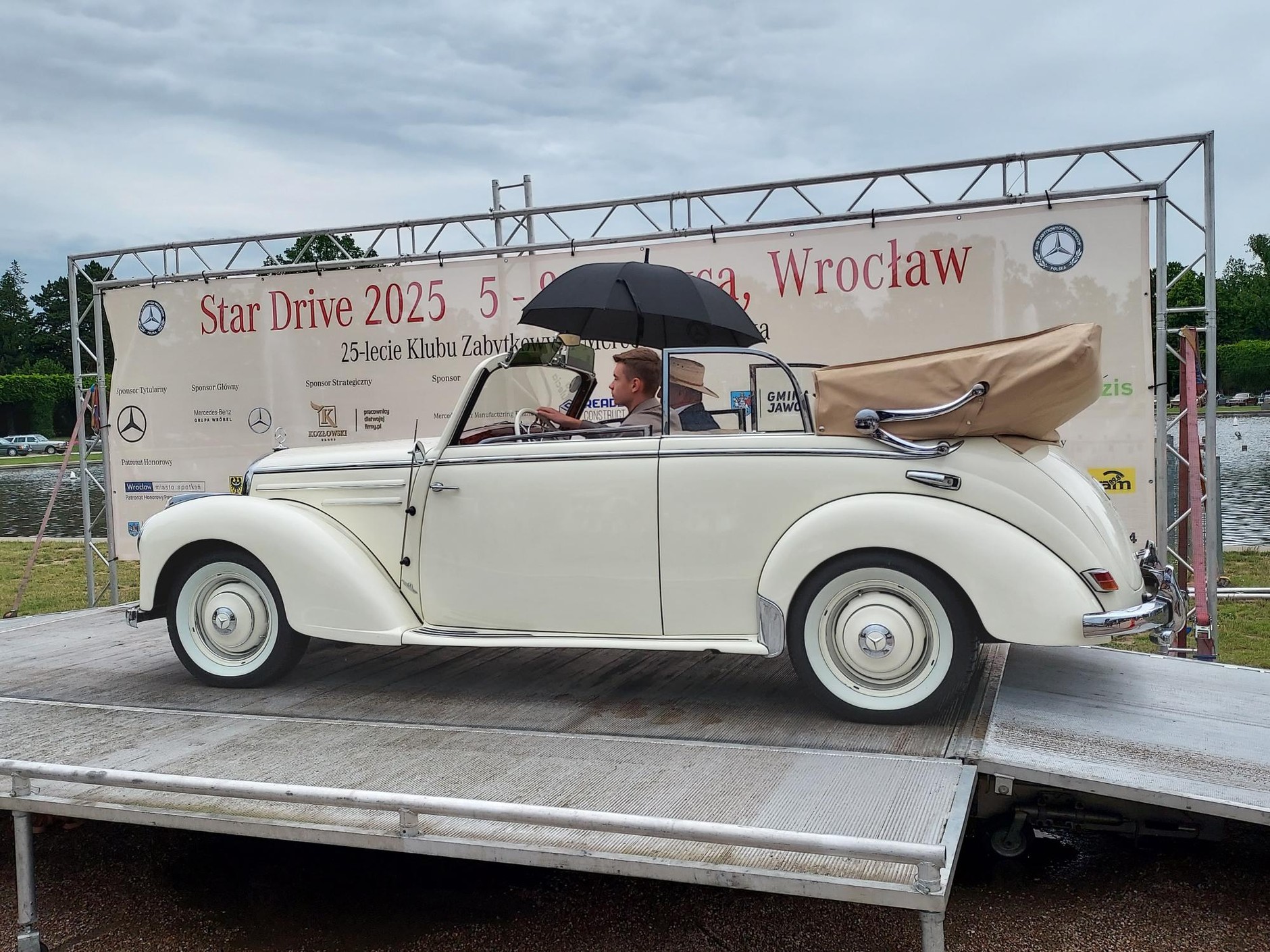 Zlot zabytkowych Mercedesów Wrocław 2025