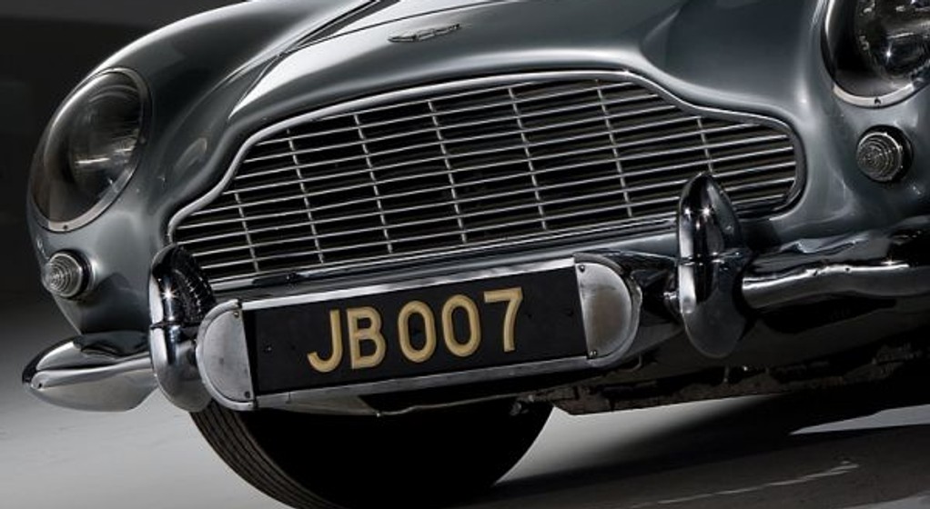 Tablica rejestracyjna - James Bond 007