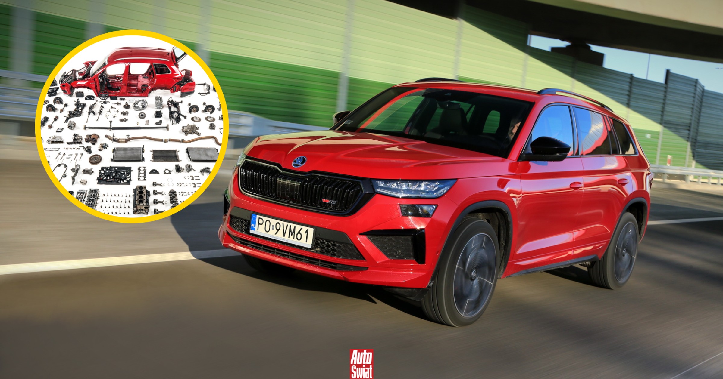 Rozebraliśmy Skodę Kodiaq po 100 tys. km testu. Dostała "sześć pkt karnych" od mechanika