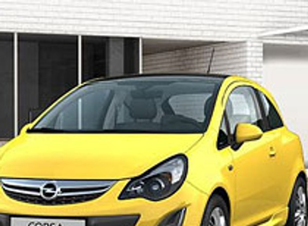 Opla Corsa po faceliftingu w Bolonii