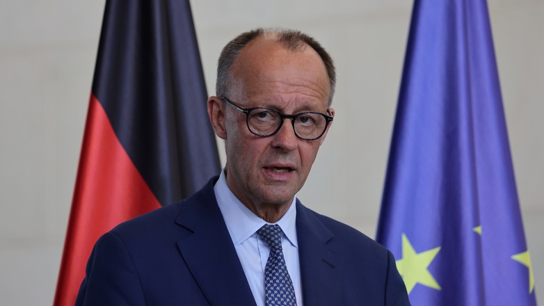 Kanclerz Niemiec Friedrich Merz - zdj. ilustracyjne