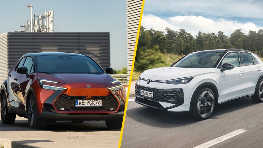 Toyota C-HR i VW T-Roc