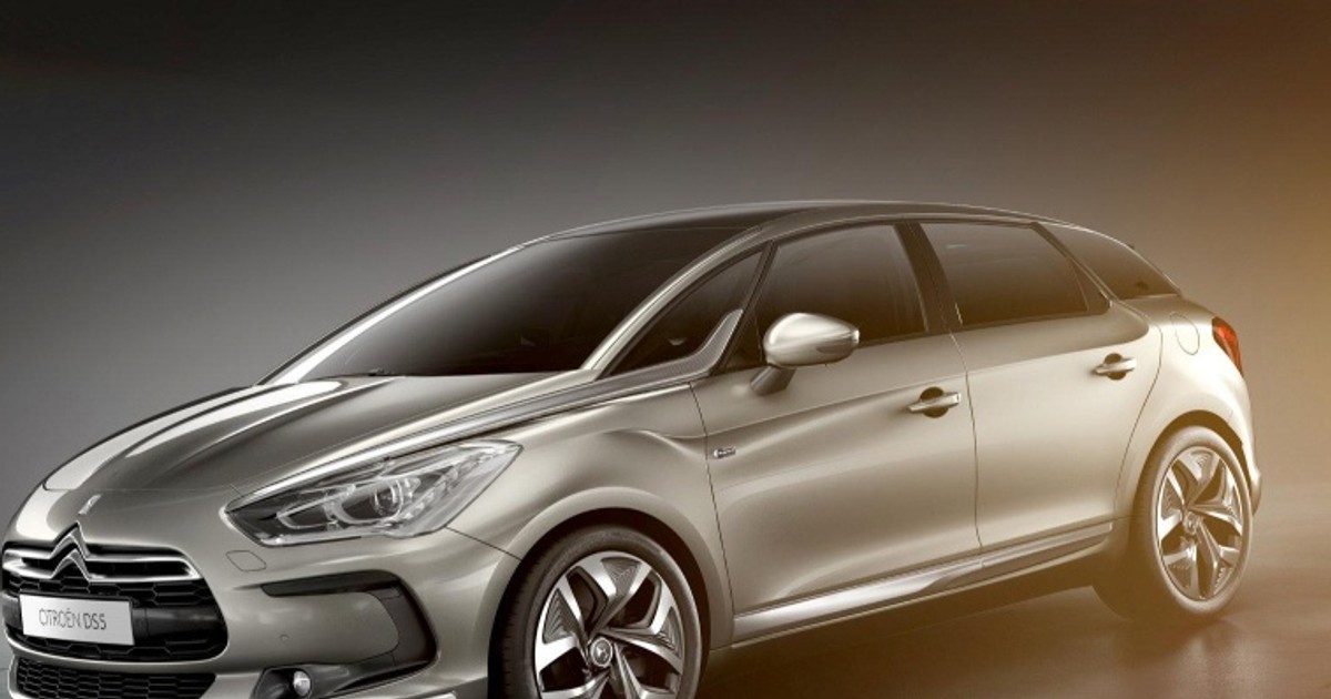 Citroen DS5 w Szanghaju 
