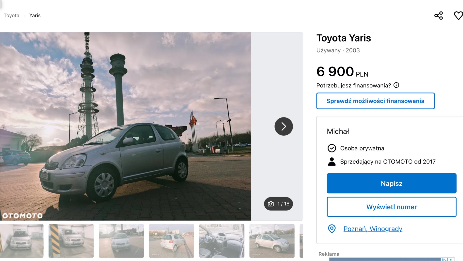 Toyota Yaris w cenie Thermomixa