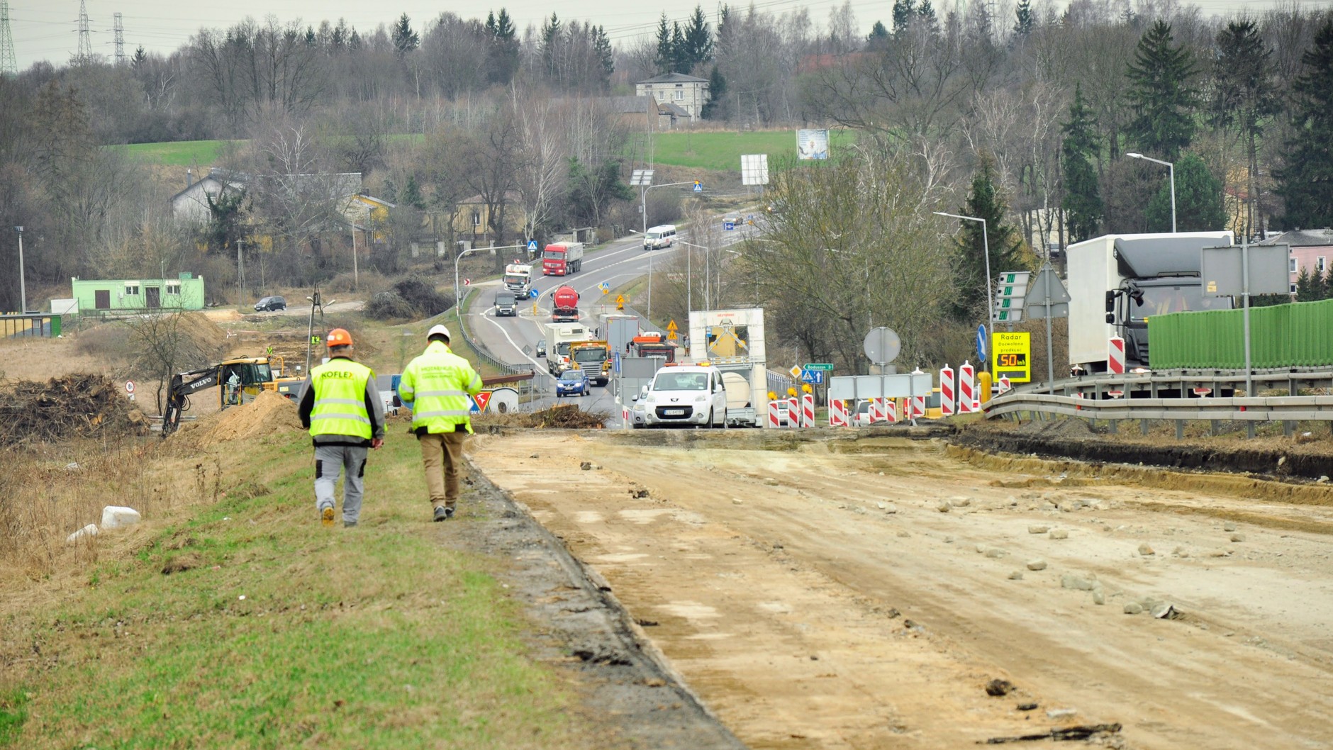 S19 między Lubartowem i Lublinem