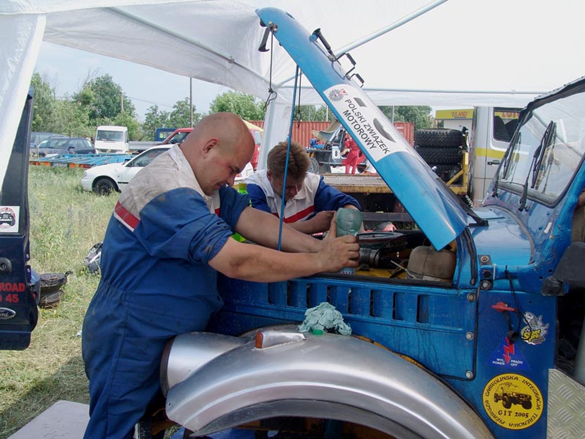 Polskie Safari 2007: w upale i piasku (fotogaleria)