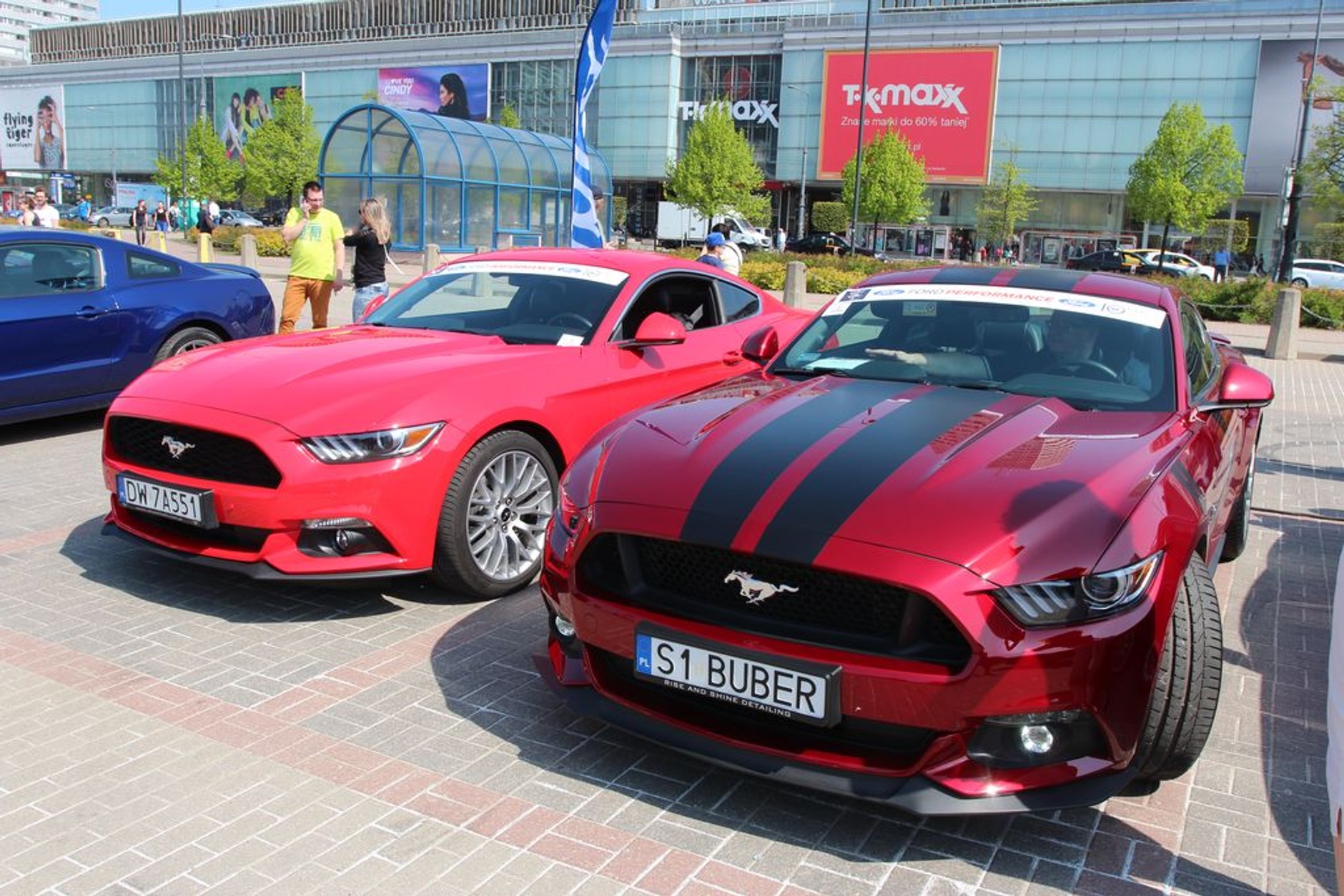 10. Zlot Fordów Mustangów w Warszawie