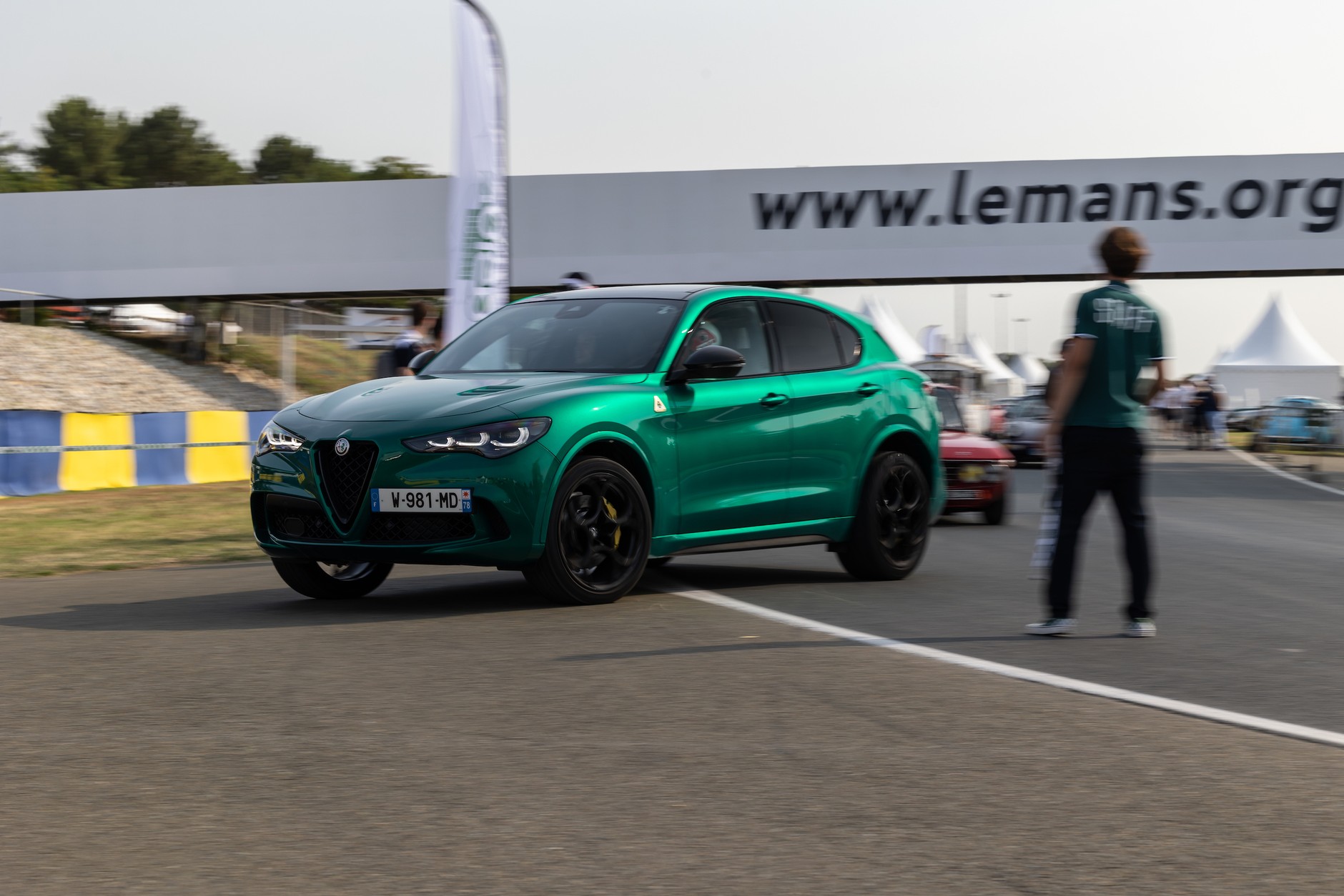 Alfa Romeo Quadrifoglio. Jazda w Le Mans