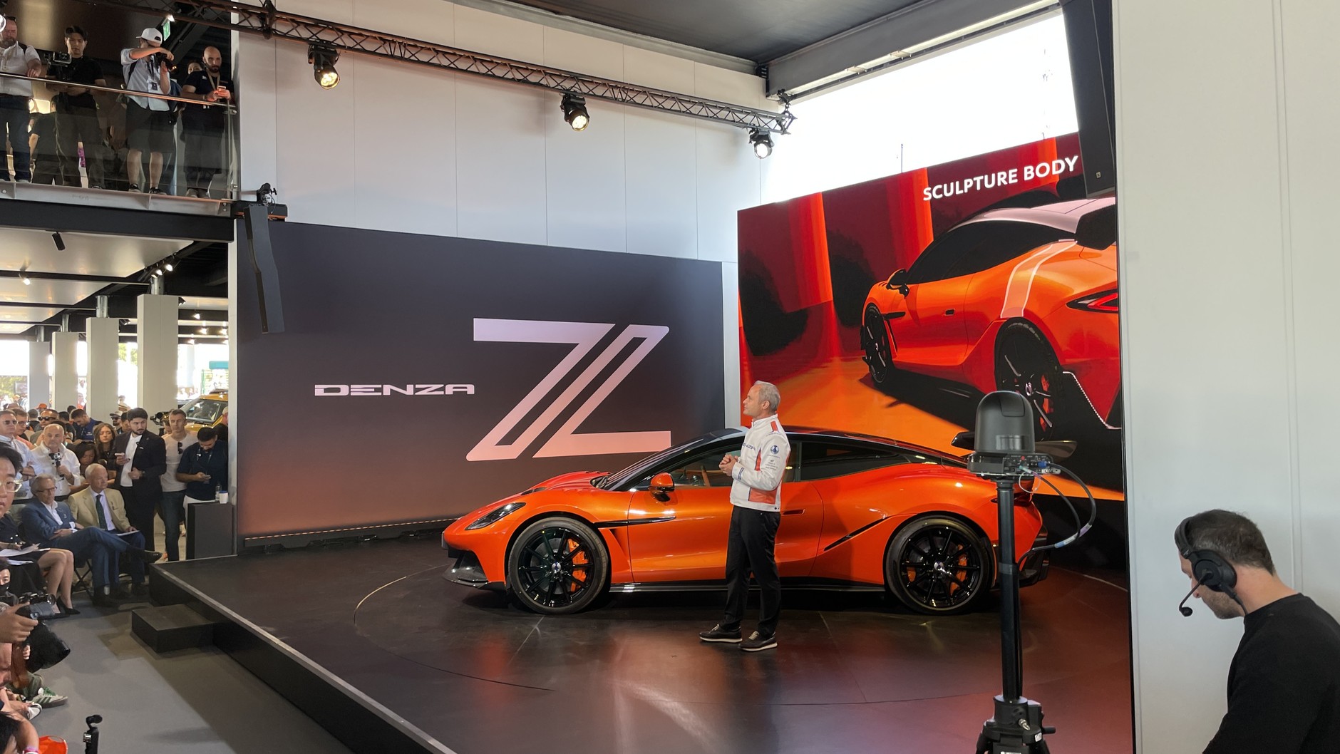 Pawilon BYD na Festiwalu Prędkości w Goodwood