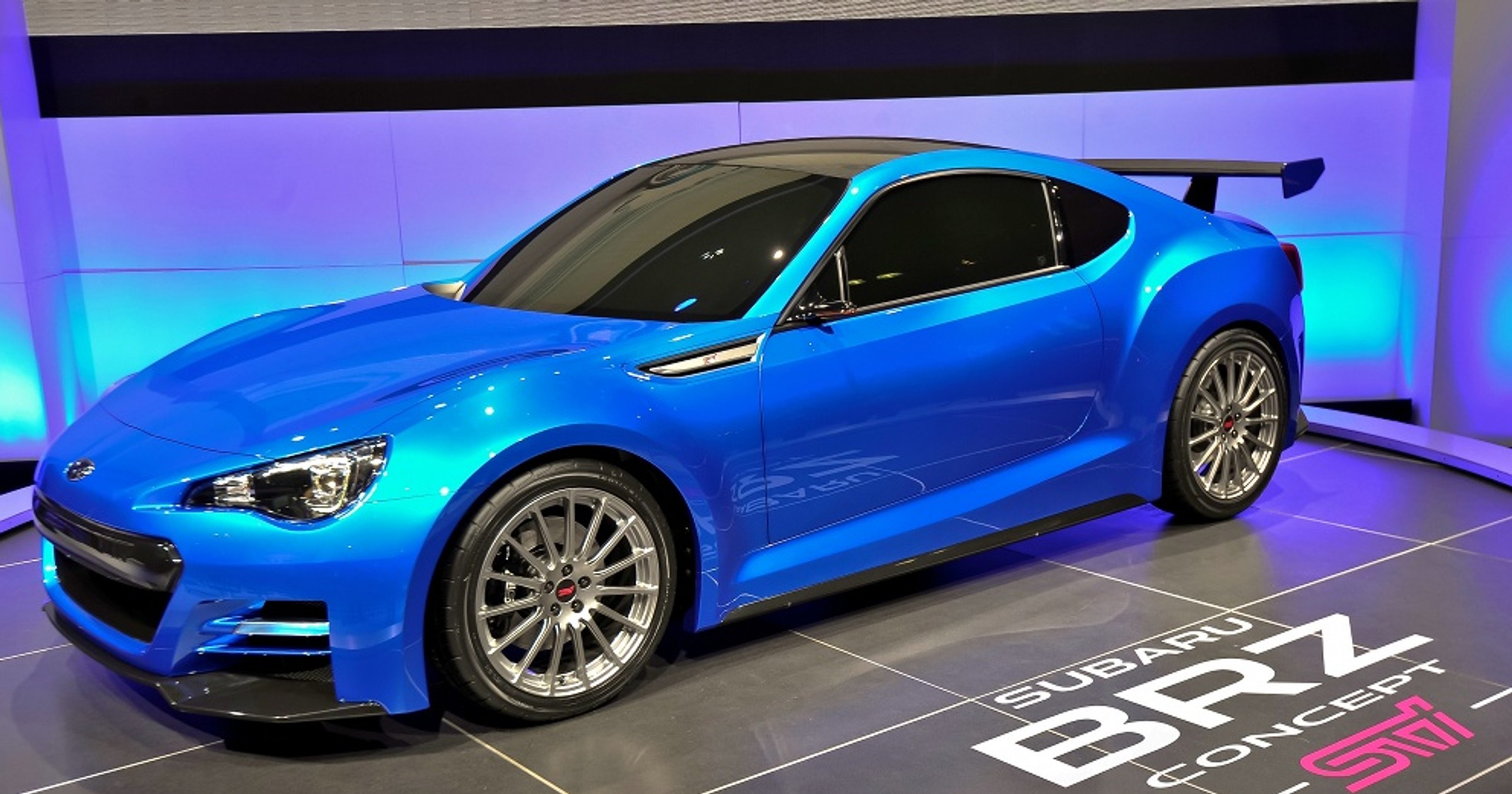 Subaru BRZ Concept STI w pełnej okazałości