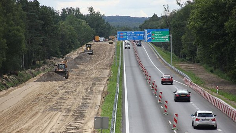 Autostrada A6 w remoncie