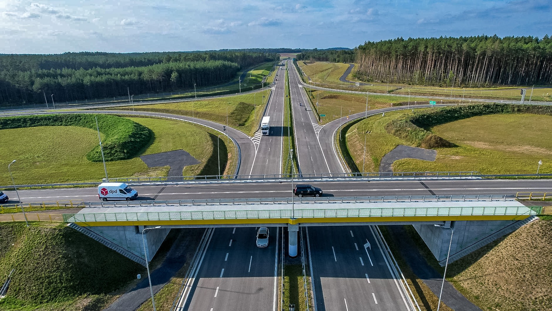Droga S11 Koszalin - Zegrze Pomorskie, okolice wezła Zegrze Pomorskie