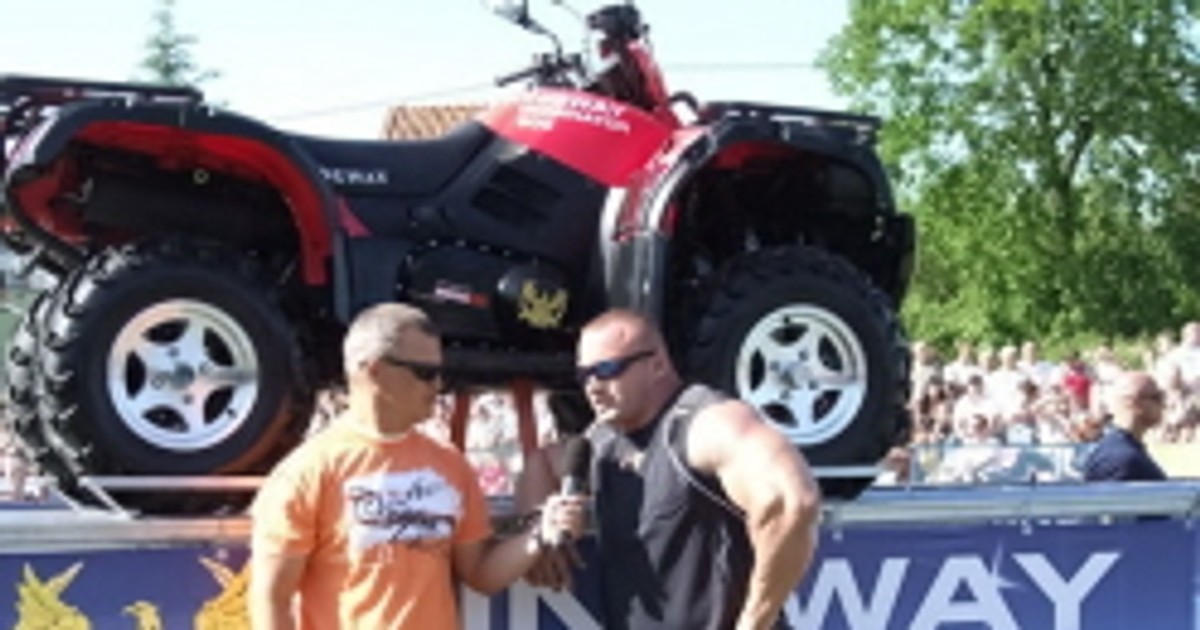 Kingway sponsoruje strongmanów