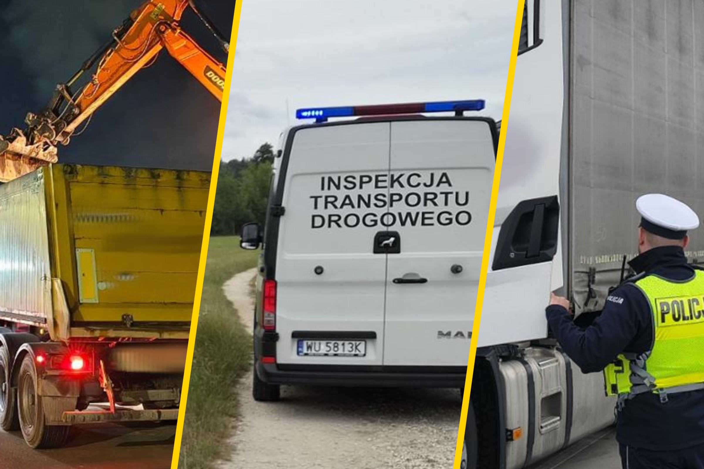 Wakacyjne przygody inspektorów ITD. Żwir, magnes przy impulsatorze i zakazy jazdy