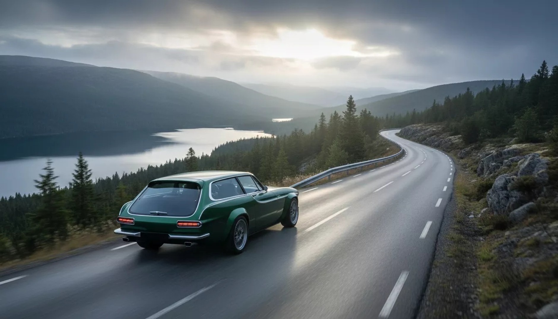 Restomod Volvo P1800ES Shooting Brake