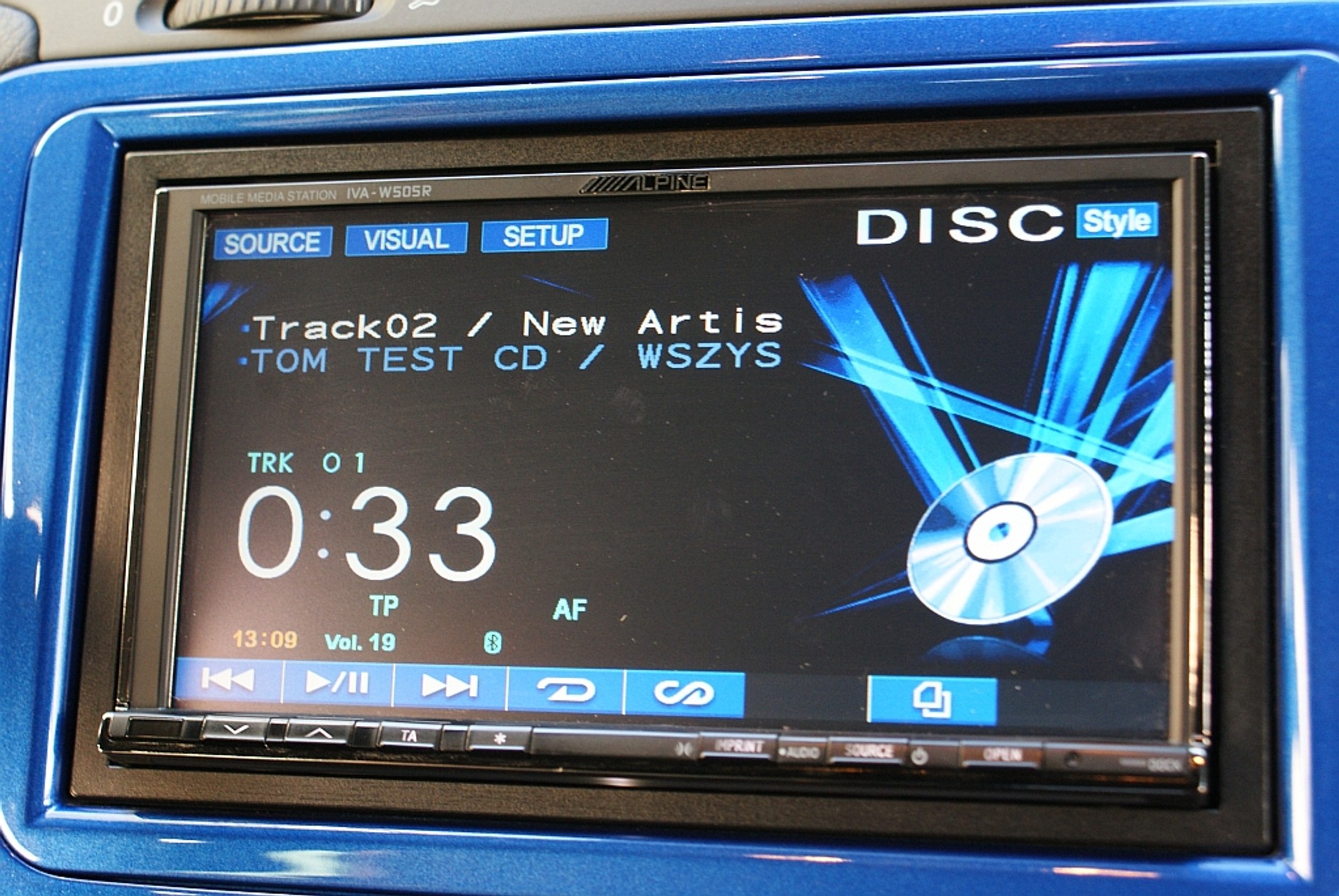 Alpine w VW Scirocco