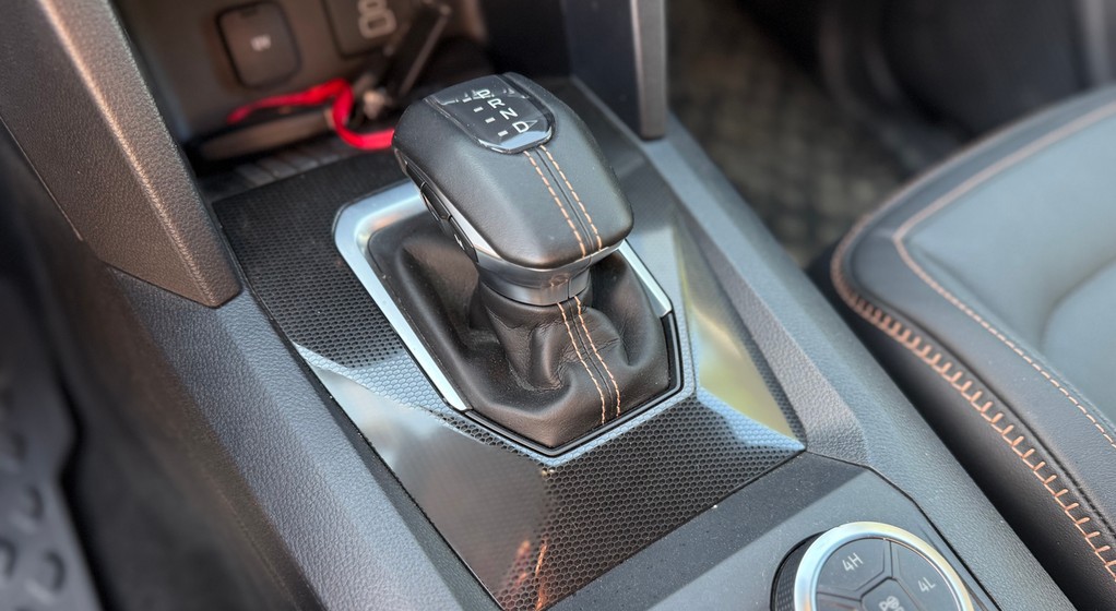 W VW Amaroku z silnikiem wysokoprężnym V6 automatyczna skrzynia biegów ma aż 10 przelożeń