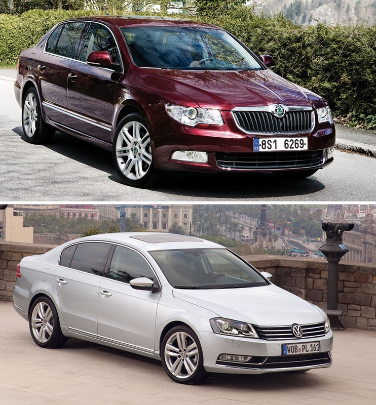 Dlaczego Škoda Superb jest lepsza od Volkswagena Passata?
