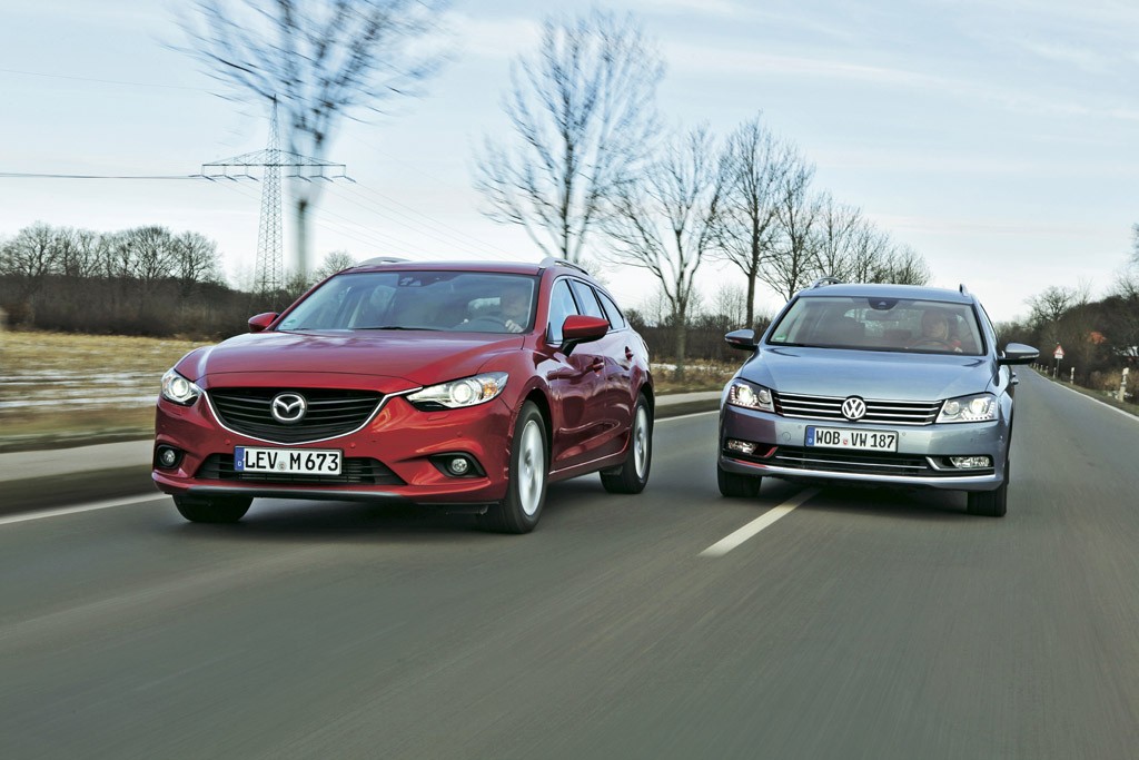 Mazda 6 kontra Volkswagen Passat: który model zostanie królem kombi?