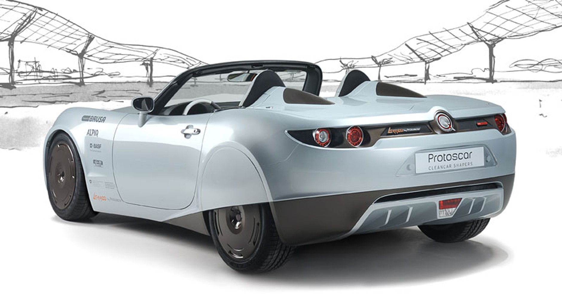 Genewa 2009: Protocar Lampo – elektryczny roadster ze Szwajcarii