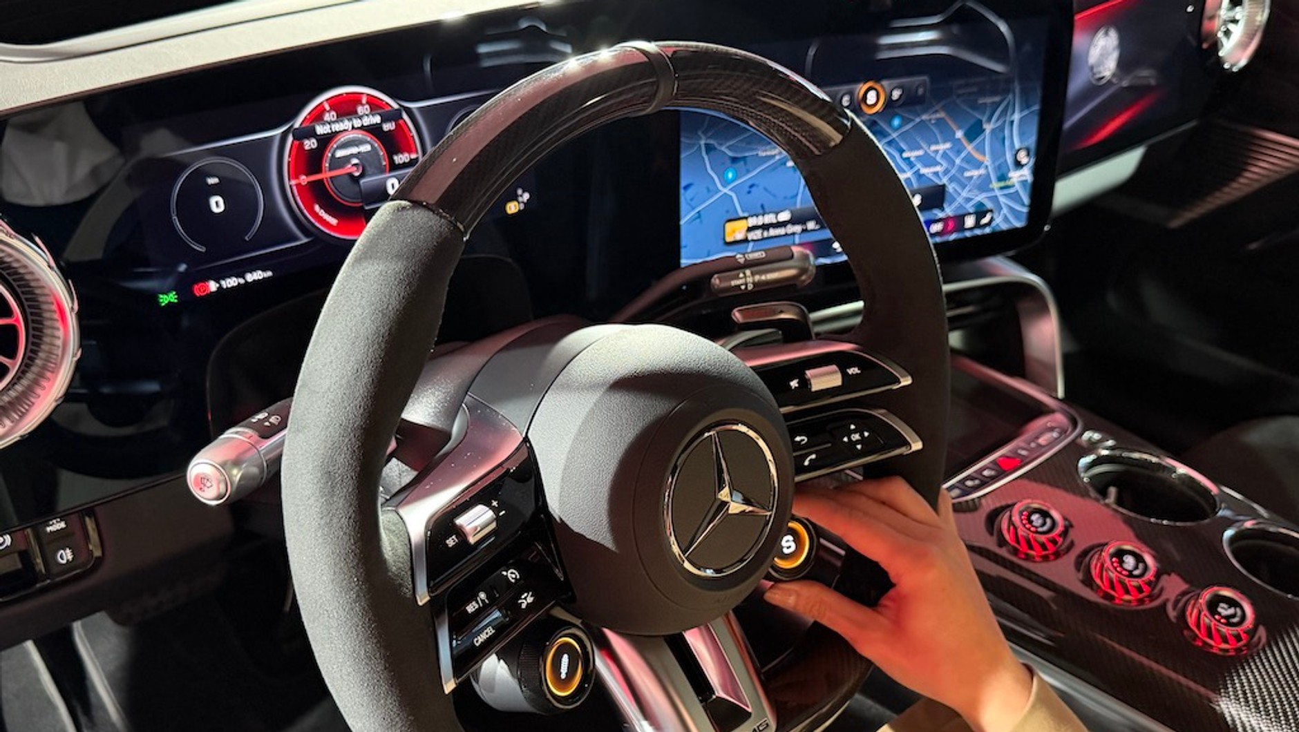 Nowy elektryczny Mercedes AMG GT 4-Door Coupe