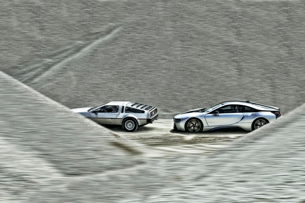 DeLorean DMC-12 i BMW i8 - Wechikuły czasu