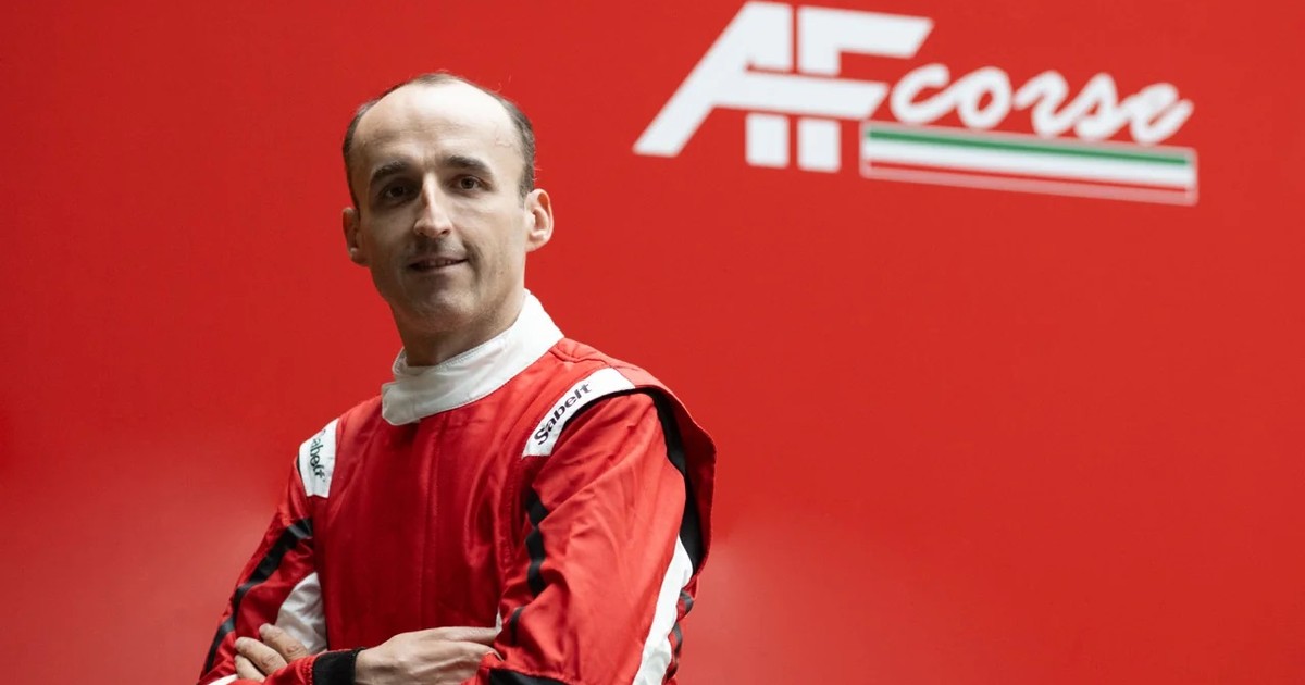 Robert Kubica w barwach włoskiego zespołu AF Corse