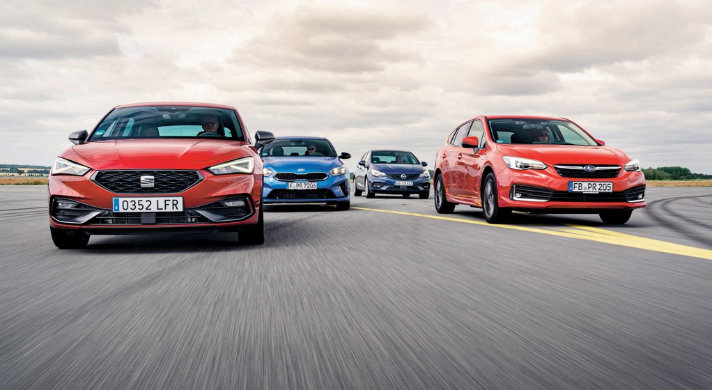 Porównanie: Kia Ceed, Opel Astra, Seat Leon, Subaru Impreza