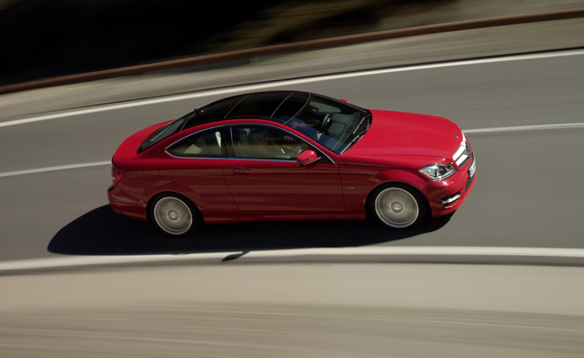 Mercedes C coupe to najpiękniejsza strona klasy C