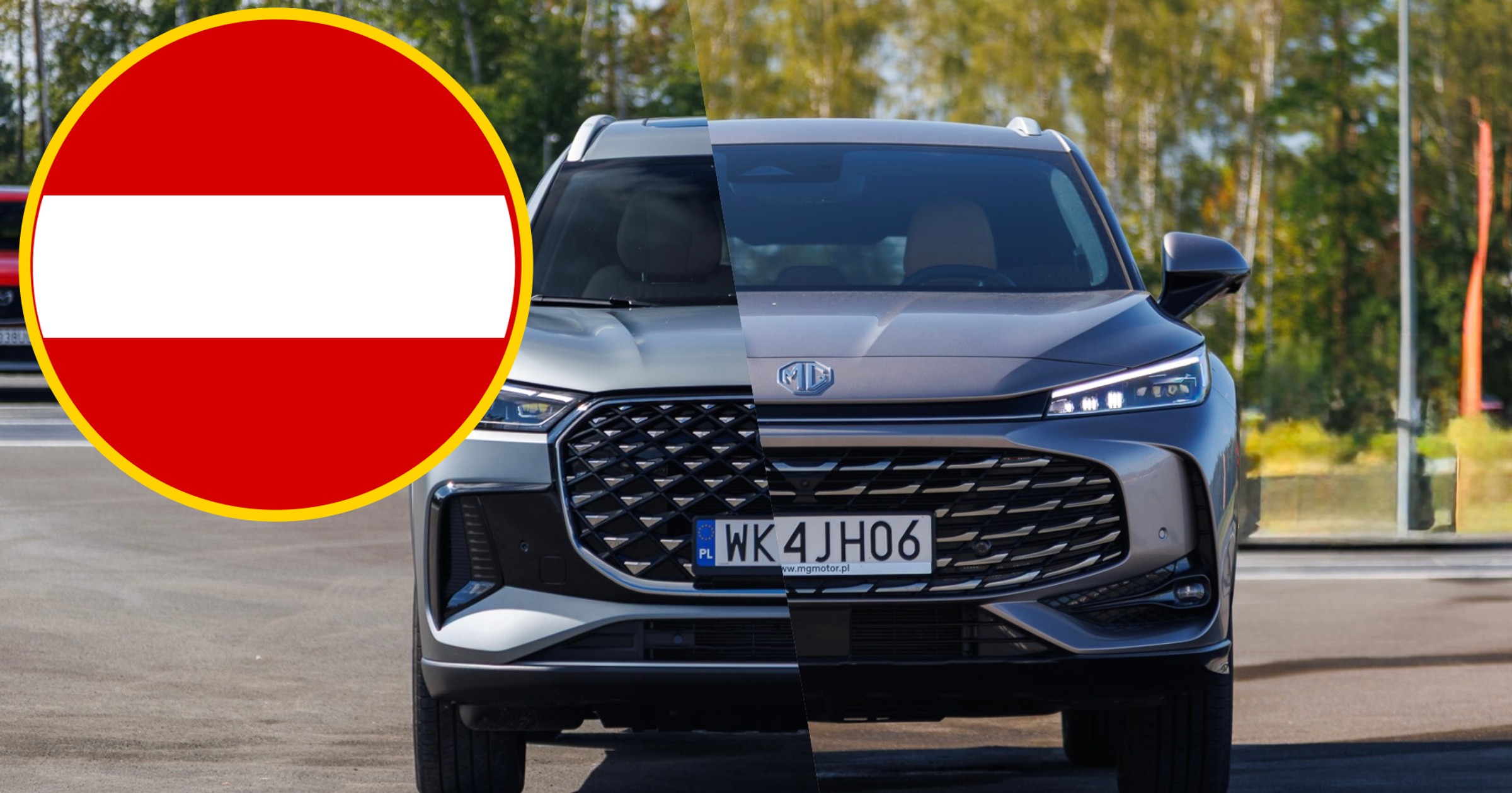 Chińskim autem wjedziesz na parking przy cmentarzu. Teren wojskowy i kropka.