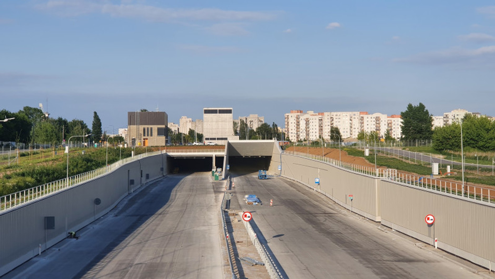 Droga S2. Tunel POW - Południowej Obwodnicy Warszawy