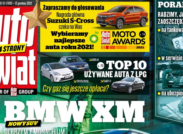 Nowy Auto Świat już w sprzedaży. Startuje plebiscyt Moto Awards 2021